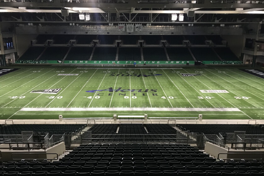 Alerus Center ready to kick off UND football season Grand Forks
